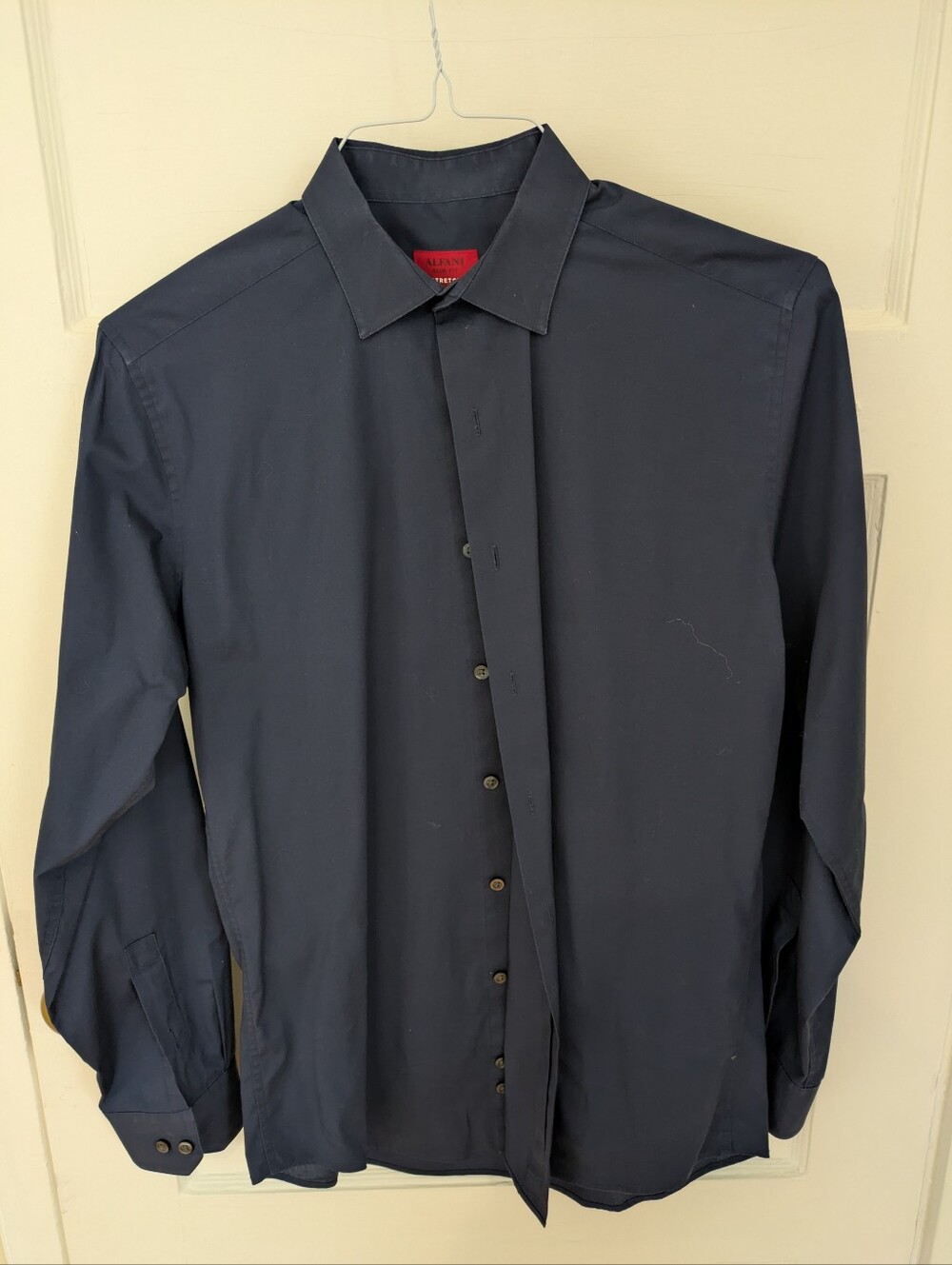Alfani Men's Dark Navy Dress Shirt